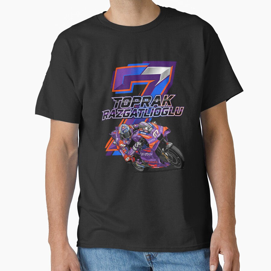 Toprak 7 MotoGP Modern Racing Bike Graphic Design by enzoade