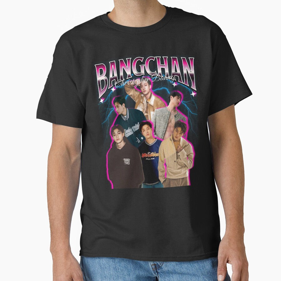 Bangchan Pink 90s by Seoulful Doodles