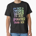 Funny Nerd Smart Person Quote Nerdy Humor Science School by ScienceCorner