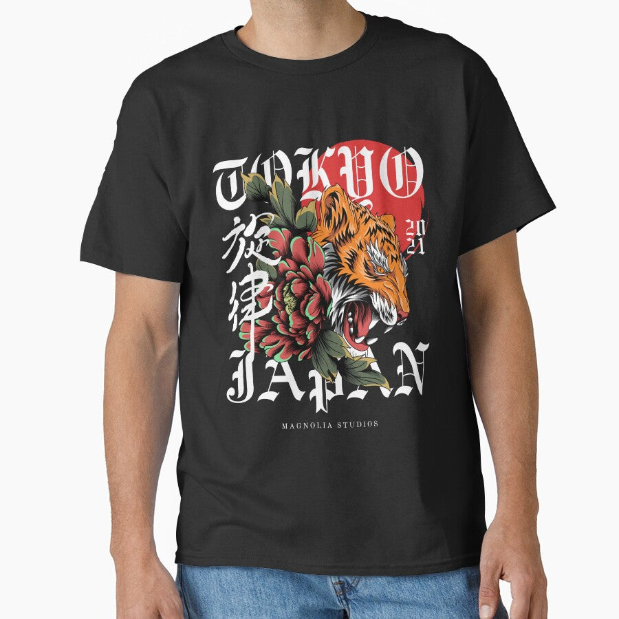 TOKYO JAPAN TIGER design by magnoliaclo