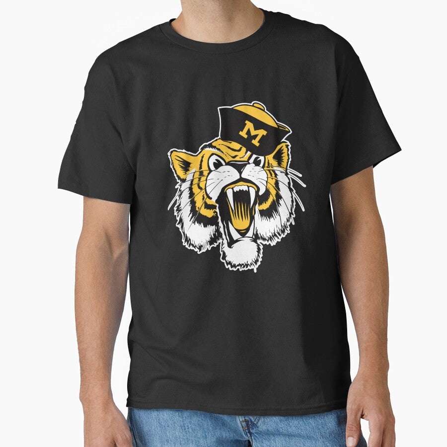 Vintage Truman Tiger mascot by Osprey Tees