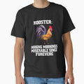 Funny Chicken Farmer Humor Rooster: Making Mornings Miserable Since Forever by fantasticdesign