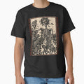 Rubaiyat of Omar Khayyam, Vintage Art, Gothic, Skeleton & Roses by Proverbial Wisdom Design