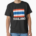 Thailand Flag T-Shirt for Men and Women by AllStarMerch
