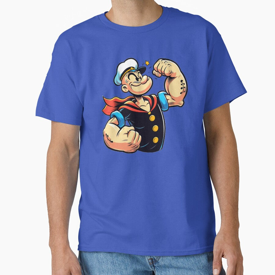 Sailorman Cartoon HD by Retr0Tshirts