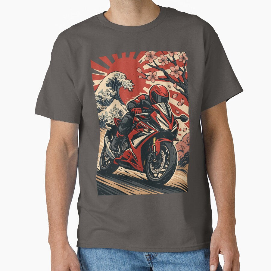 Honda CBR Inspired | Japanese Dynamic Motorcycle Art by Jocamedahub