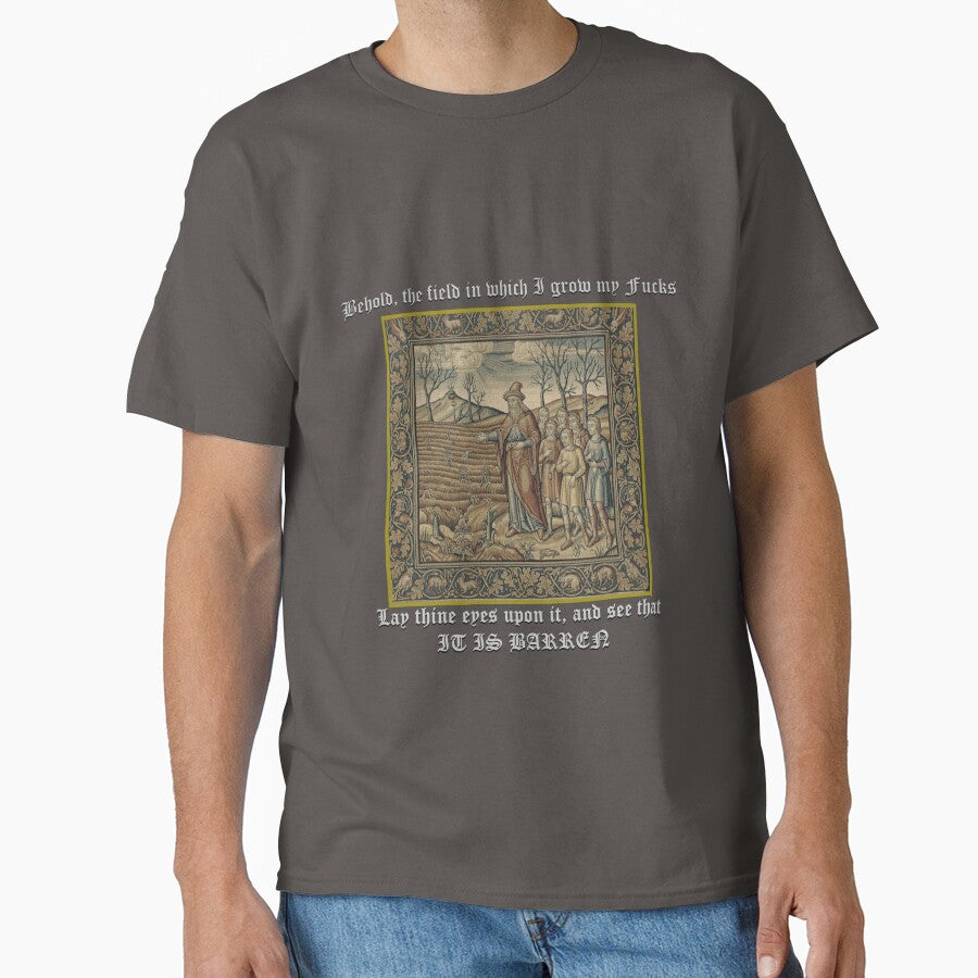 Behold, my field and see by Flying Leaf Apparel Co.