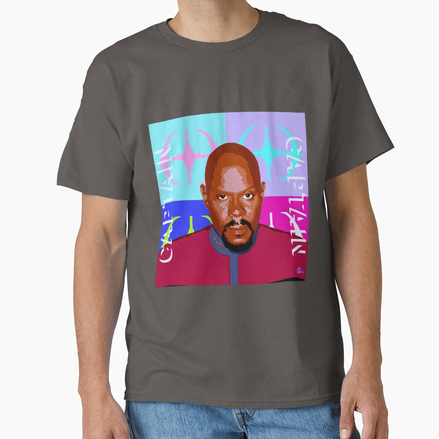 sisko DS9 Pop art quad by Lost Waters of Enceladus