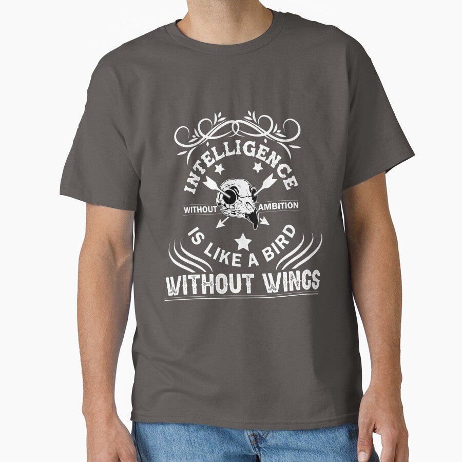 intelligence without ambition is like a bird without wings by TheBFStore
