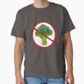 Prohibited Sign Broccoli, Novelty Signage, Vegetables by AASparksDesigns
