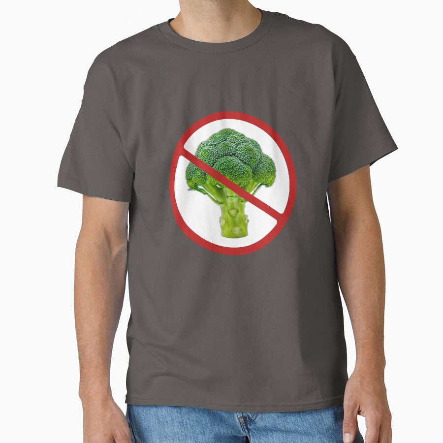 Prohibited Sign Broccoli, Novelty Signage, Vegetables by AASparksDesigns