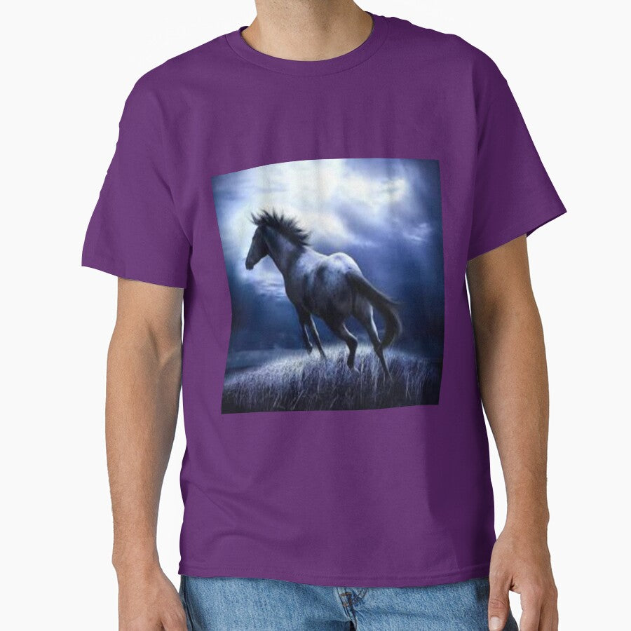 Horse with Blue Sky Good Design by Sameer Shrivastava