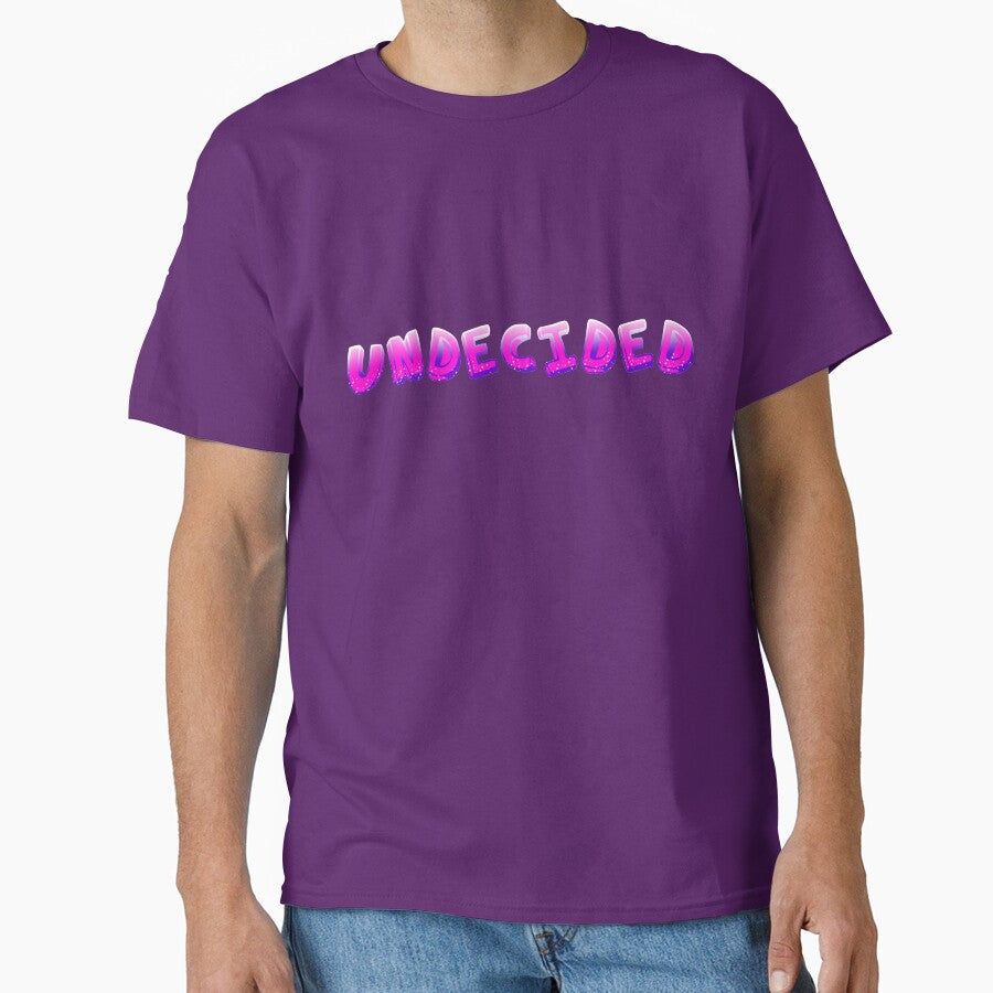 Undecided cool t-shirt design by Habman