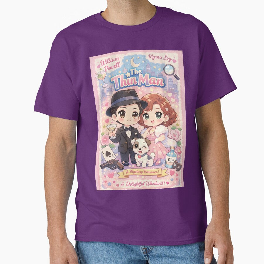 The Thin Man – Kawaii Mystery Romance Collage by Mauswohn