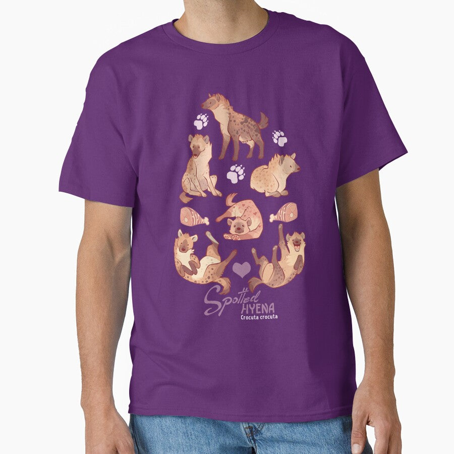 Spotted hyena sticker and goodies pack by Colordrilos