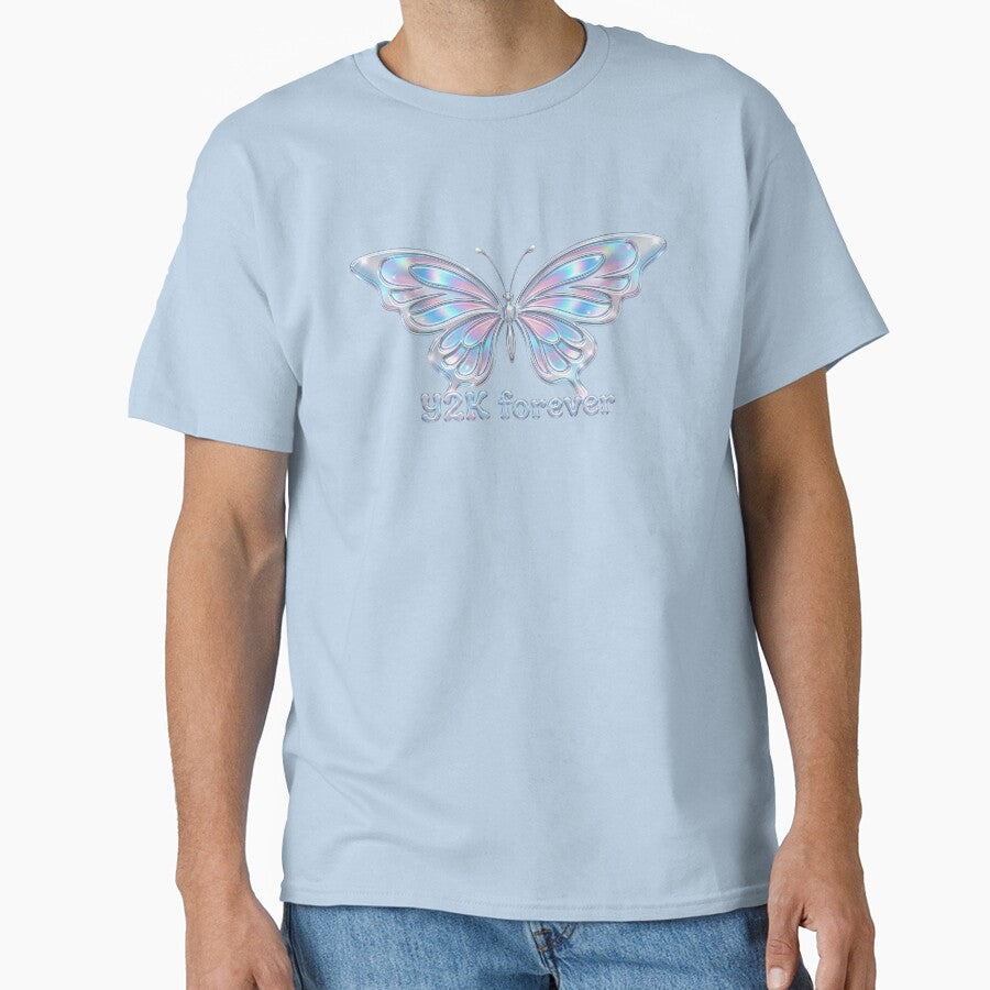 Y2K Butterfly — Chrome Holographic Iridescent 2000s Aesthetic by Velustro Shop
