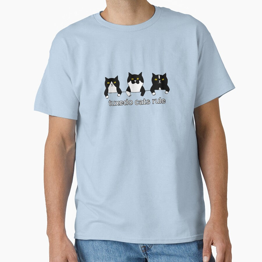 Tuxedo Cats Rule | Cat Animal Lover | Pet Owner Gift by ce54r