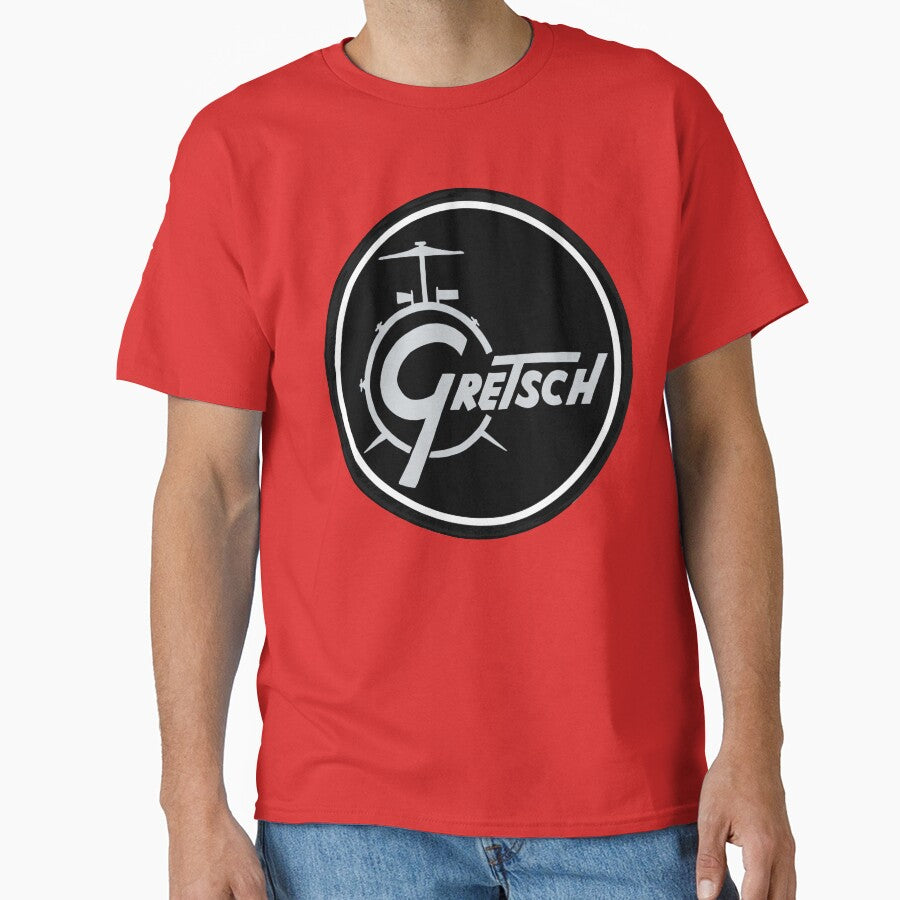 Vintage Gretsch - drum kit circle logo by Kludoman