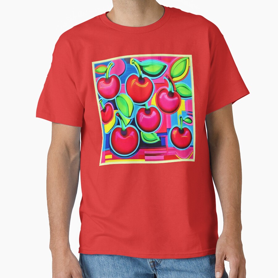 Pop Art Cherry Burst by Health And Fitness Posts e-Store