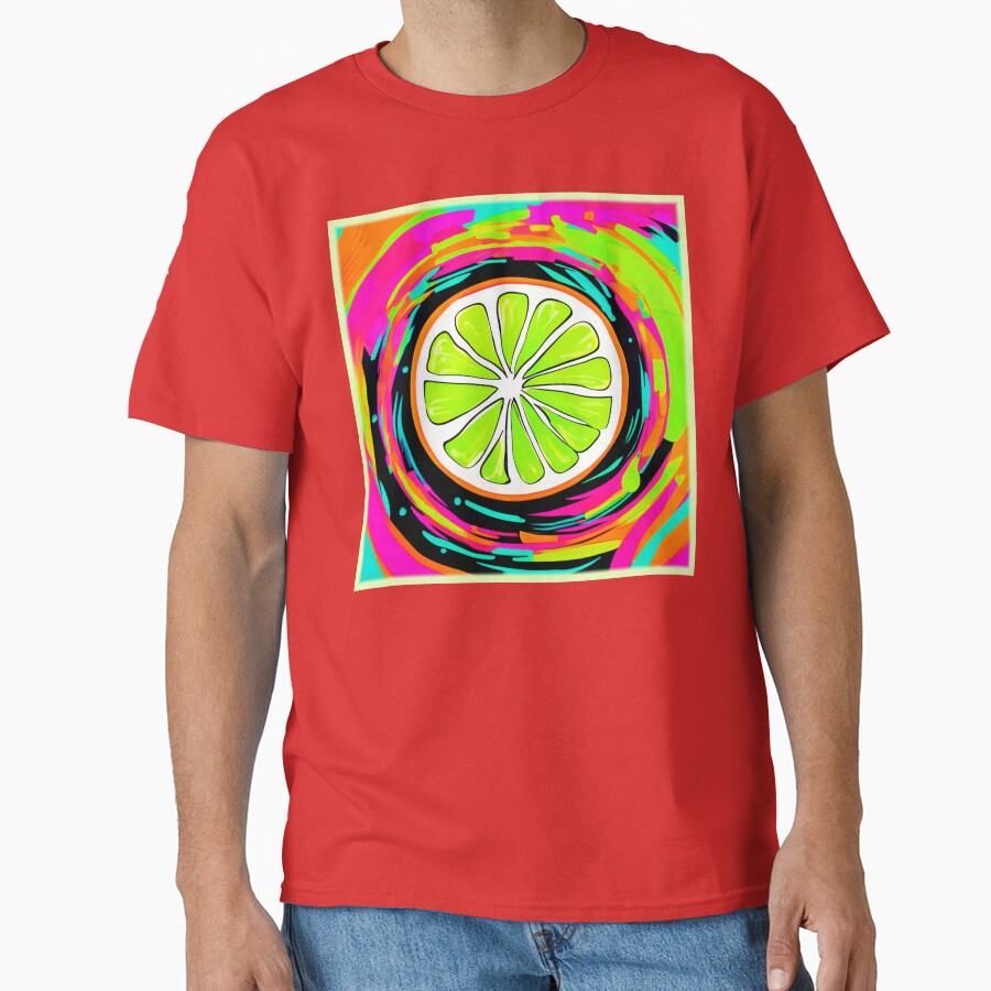 Lime Slice Pop Art by Health And Fitness Posts e-Store