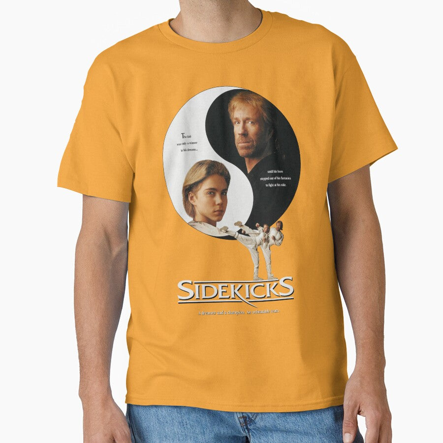 Sidekicks: Movie Poster w/ Chuck Norris & Jonathan Brandis (Alternative Cover) by Jessie Slamwhorella