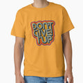 Don't Give Up: Inspirational Graphic Print by BanaEnjoyer2