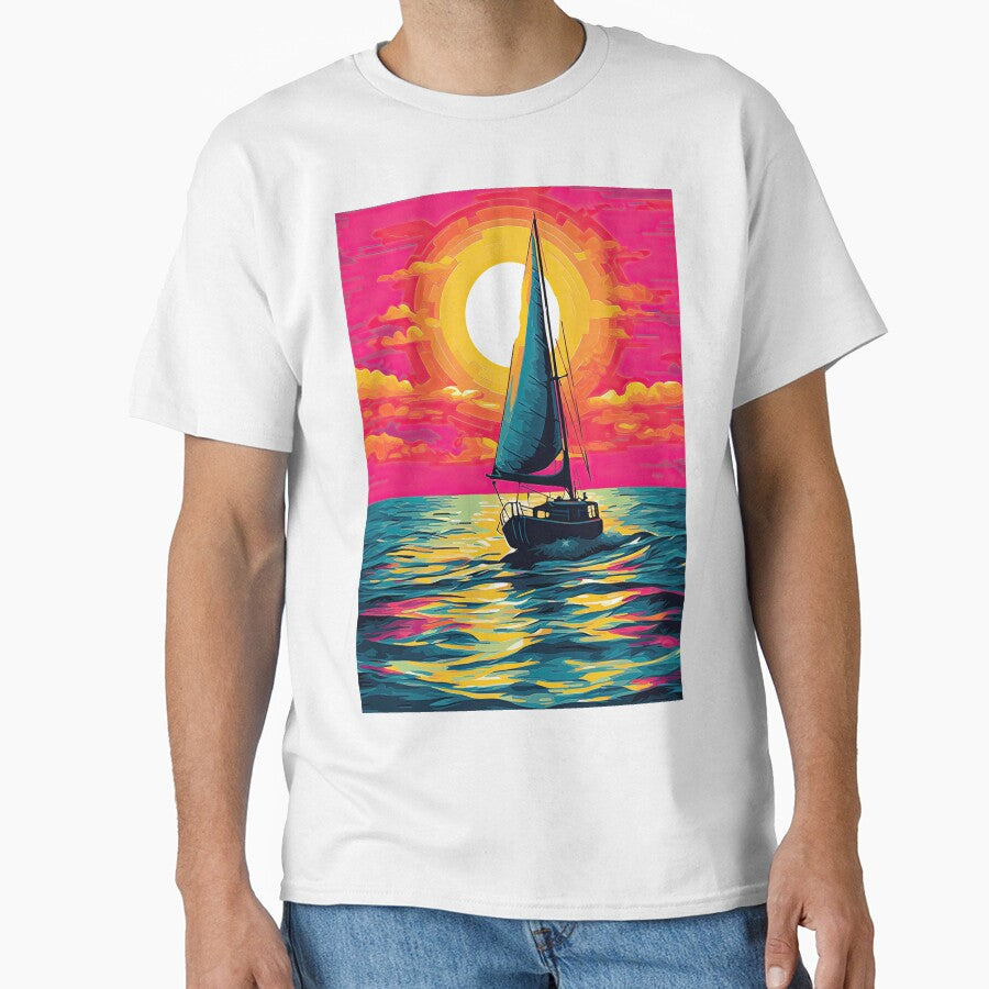 Sailboat Pop Art Maritime by ArtHouseNiklas