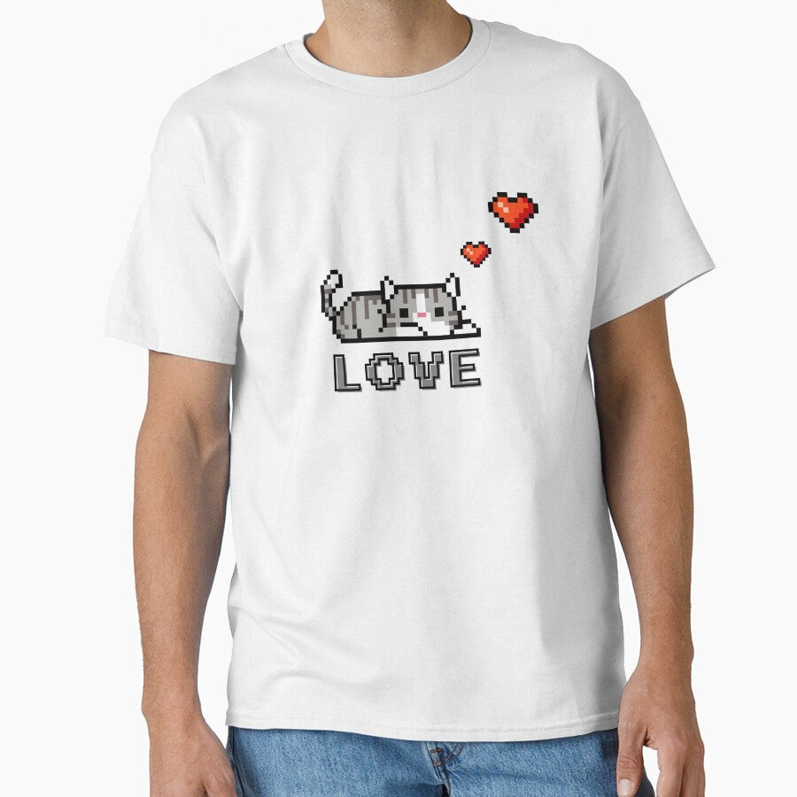 Pixel Cat Love by GGPopStudio