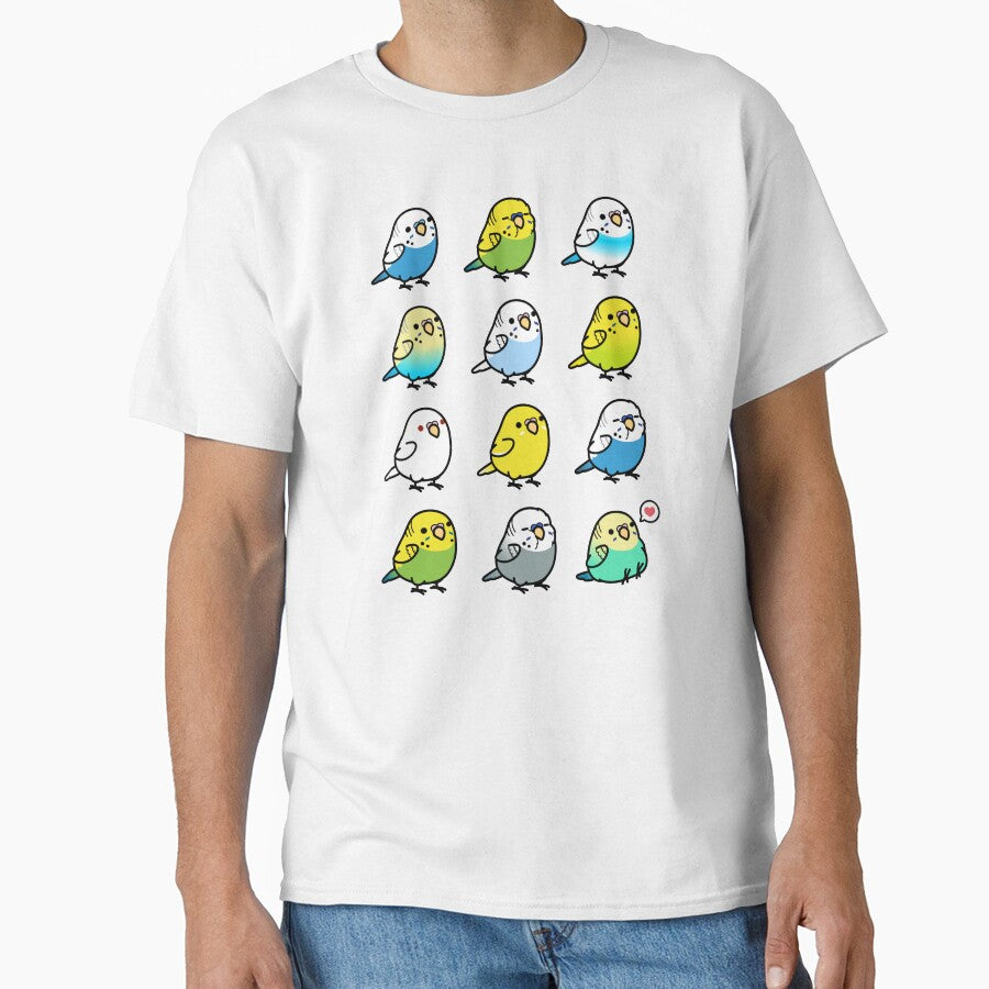 Chubby Budgies by birdhism