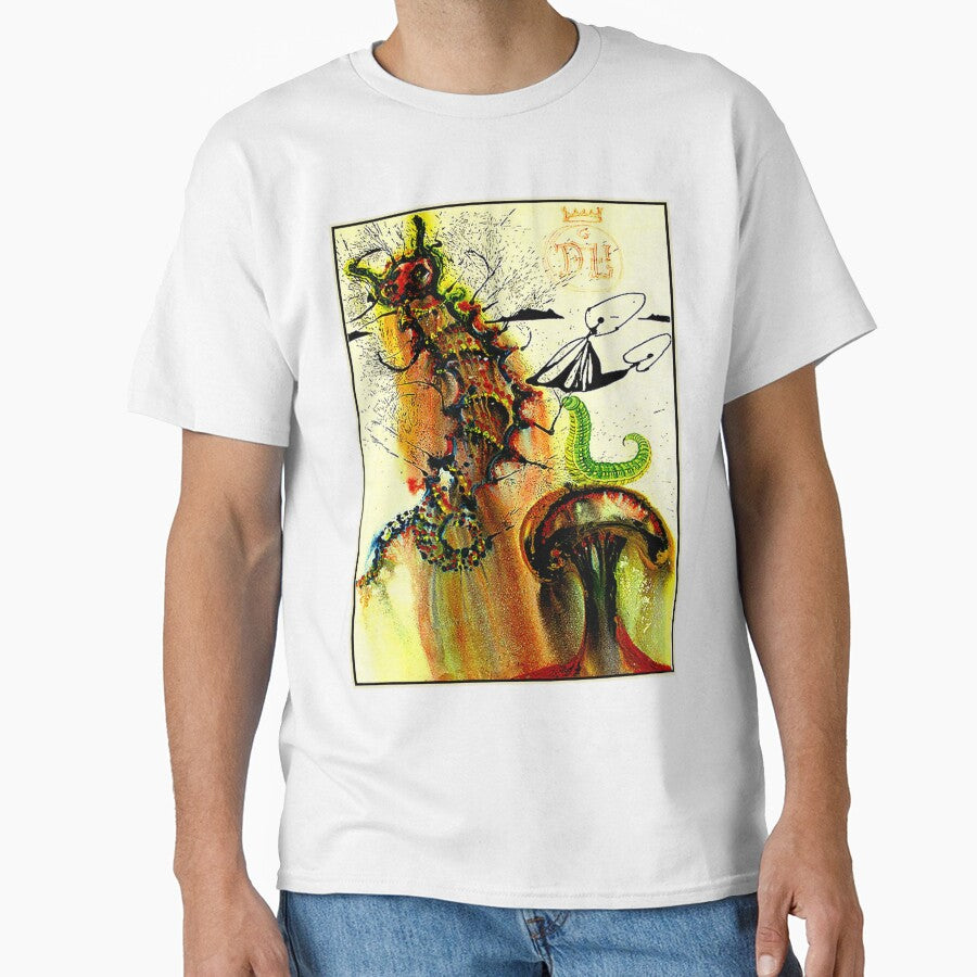 ALICE IN WONDERLAND : Vintage 1969 Caterpillar Print by posterbobs