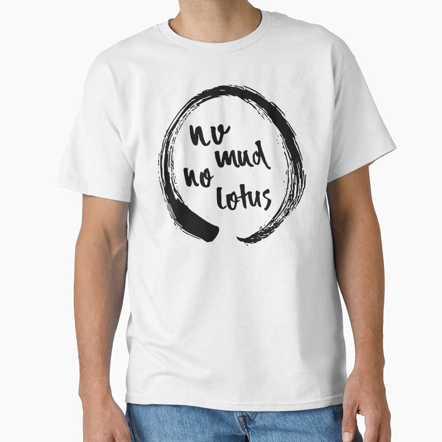 No Mud No Lotus Enso Poster by Polishthestone