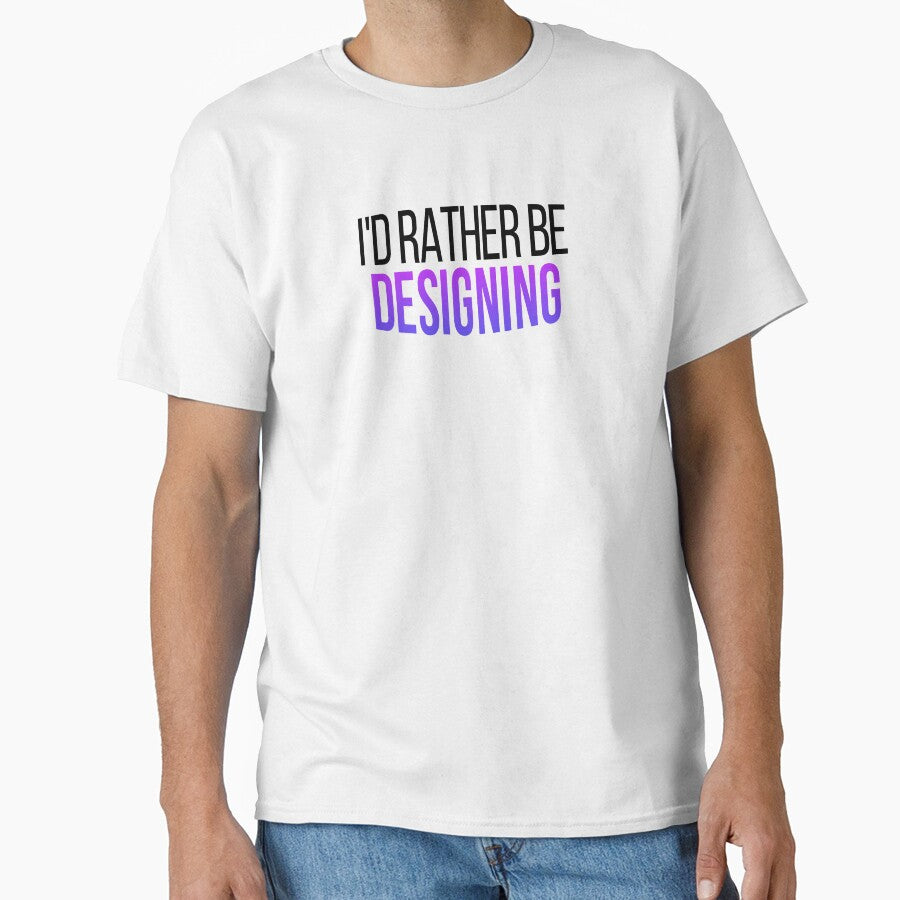 I'd Rather Be Designing - Graphic Designer Retro by Vitrina ⭐⭐⭐⭐⭐