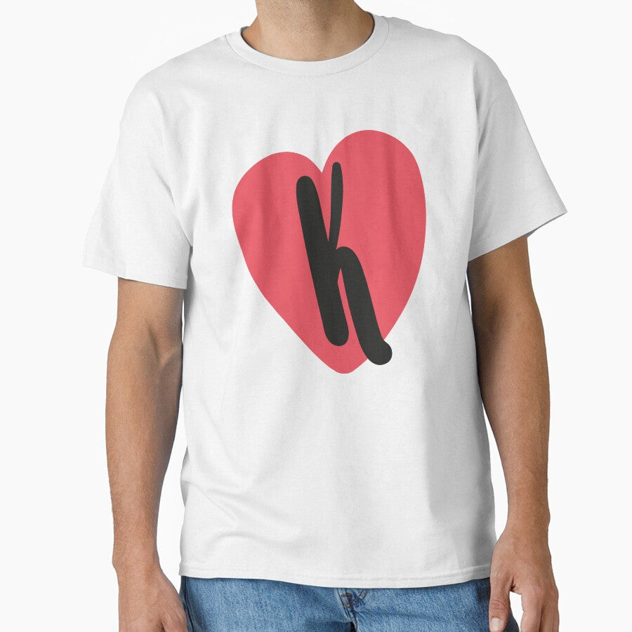 Valentine's Day Initial Shirt Svg, Heart SVG Png, Valentine PNG,Red Heart SVG,Custom Name Svg,Digital File for Sublimation Letter K by infinitylandd