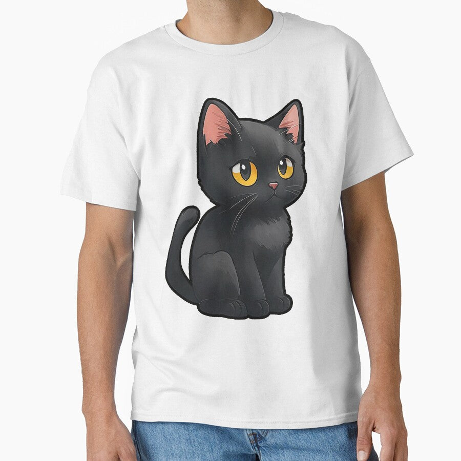 Black cat with yellow eye by DkaShop ⭐⭐⭐⭐
