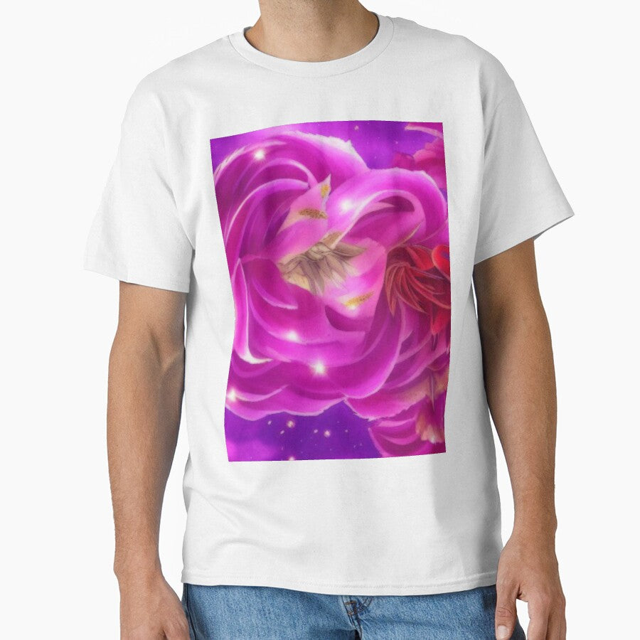 Soft Floral Starry Sky Watercolor No 9 by StephanieBrock