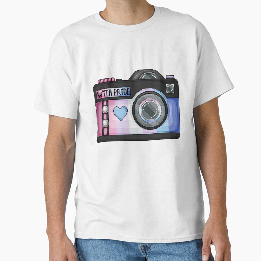 Bigender Pride Pixel Camera by MetallicWings15