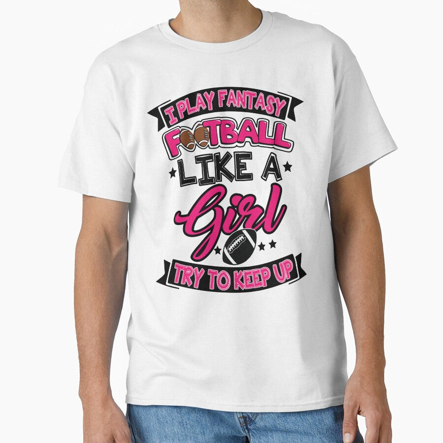 Fantasy Football Champion Tshirt Girl League Legend Mom by DSWShirts