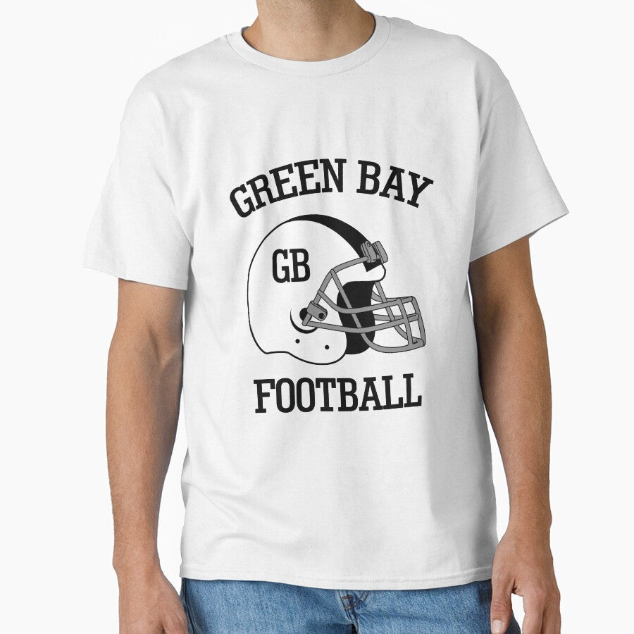 Green Bay Football T-Shirt for Men and Women by AllStarMerch