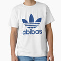 Funny abibas Logo Collection Dark Blue by Shop_SWANDERS