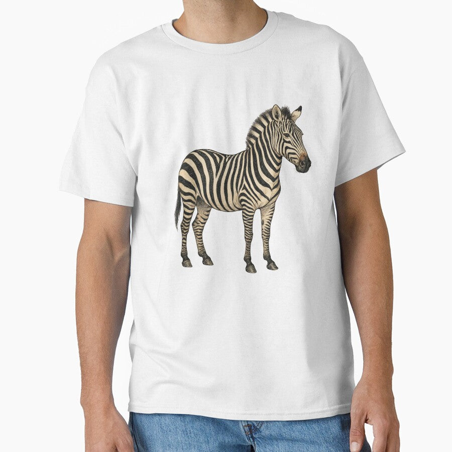Striped Zebra Illustration by jdz031