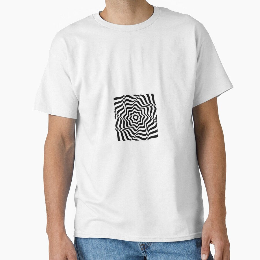 Hypnotic Black Spiral Pattern by FunnyStyleLine