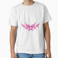 Y2K 2000s Hot Pink Emo Tramp Stamp Inspo Stickers Shirt Hoodie Mask by AlexisValeska