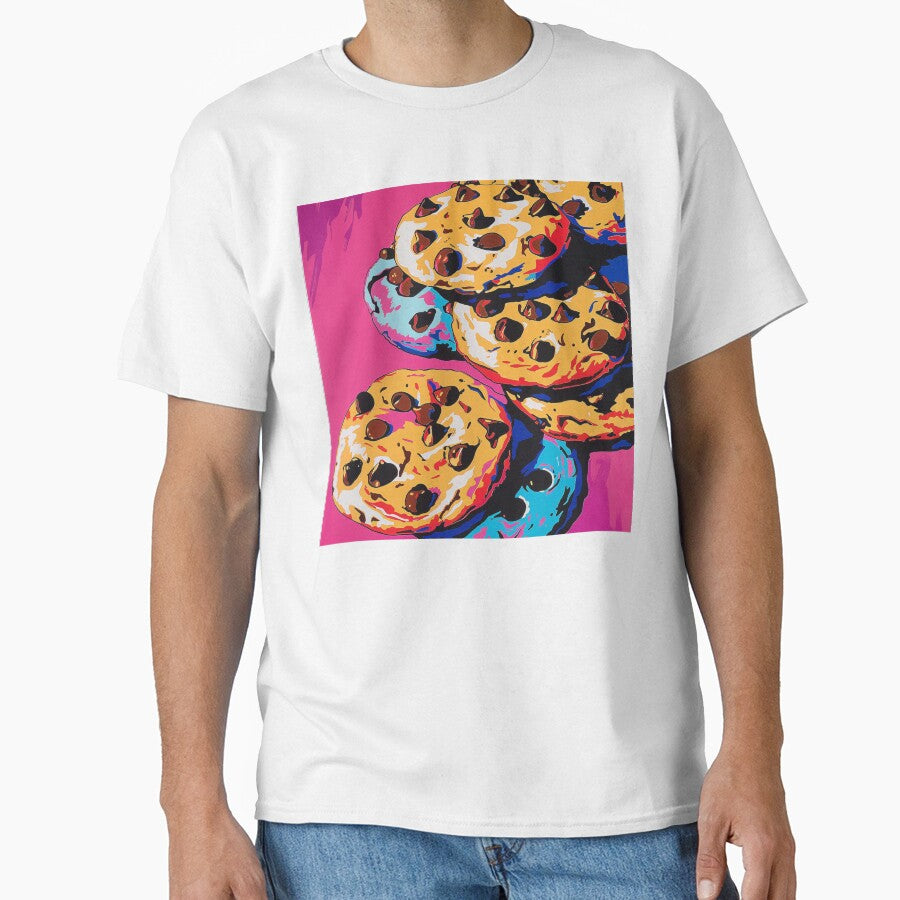Chocolate Chip Cookies Pop Art 2 by AstroRisq