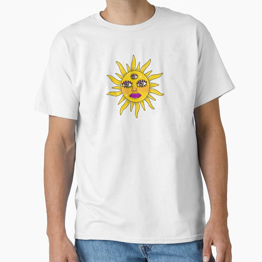A Trippy Sun With Eyes by VincentNiek