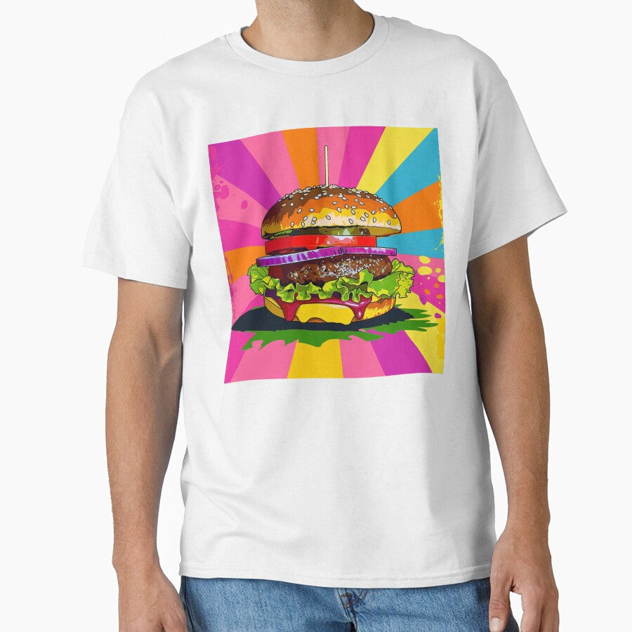 Hamburger Pop Art 6 by AstroRisq