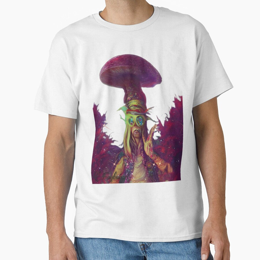 Mystic mushroom man by Faytaiart