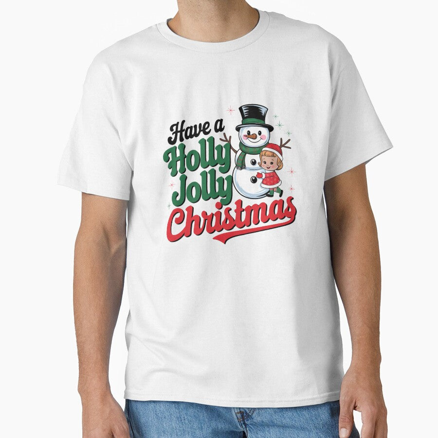 Have a holy Jolly Christmas Snowman and Gingerbread man by Dominika Farkašová