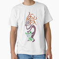Tribal Rhythm Spirit: Stylized Kokopelli Drummer by Keltoi-art