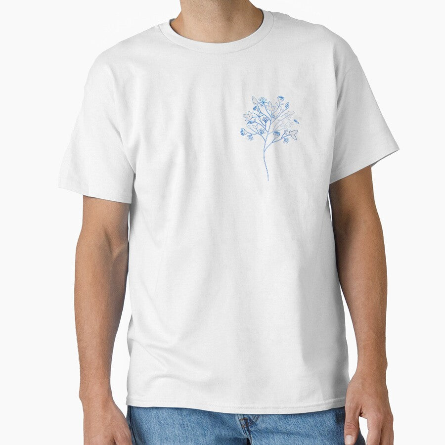 Sketched Tree - Blue by abusygirl
