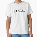 Illegal - simple inscription by Fun&Design